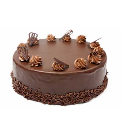 "Delicious Round shape Chocolate cake - 1kg - code MC01 - Click here to View more details about this Product